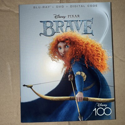 #ad #ad Brave Disney Pixar Multi Screen Edition Blu RayDVDDigital New Fast Shipping $4.49