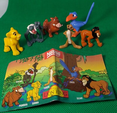 Lion KIng * NESTLE EXTRA KINDER figurines 1998 | eBay