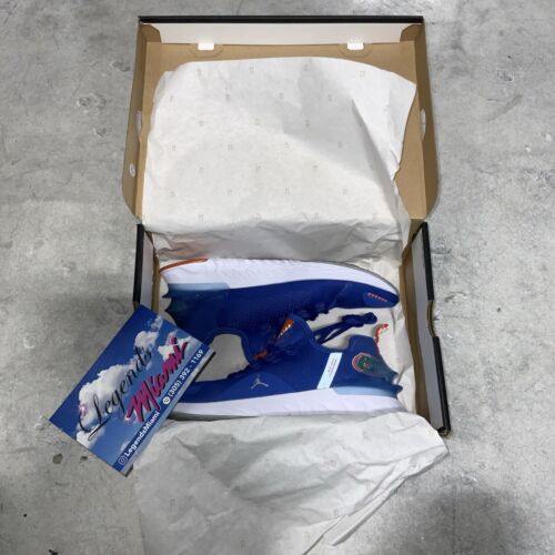NIKE JORDAN REACT HAVOC FLORIDA BLAU/SILBER - GRÖSSE 9/BRANDNEU/SCHNELLER VERSAND!!!