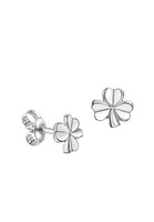 Ohrstecker Kleeblatt 925 Sterling-Silber Ohrschmuck Ohrringe Silber Damen Kinder