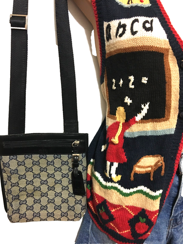 Capacity knit vest sz. 12-14 + Levi's denim shorts sz. 30 + FREE bag - Picture 3 of 14