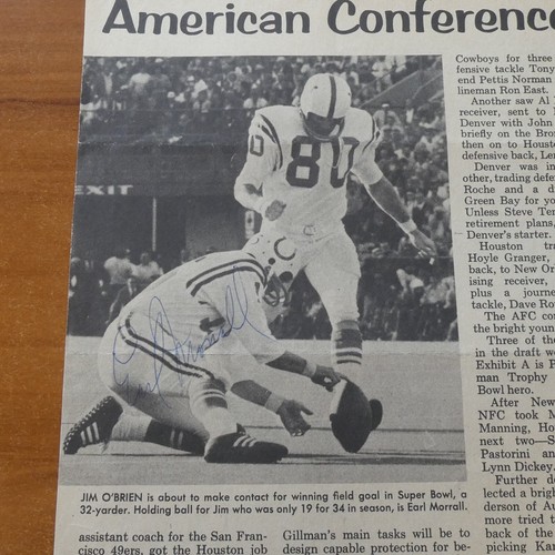 Lot of 20 Signed Football Autographs College Greats Football HOF Deceased etc. - Picture 15 of 22