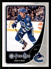 2010-11 O-Pee-Chee #205 Shane O'Brien Vancouver Canucks