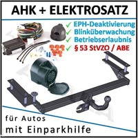 AHK ES13 FüR Opel Vectra B 95-03 Caravan Limo AnhäNgerkupplung Eph-Deaktivierung