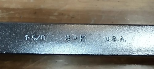 SK C52 1-5/8 12 Point 24" Combination Wrench USA - Picture 4 of 6