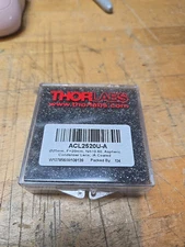 ACL2520U - Aspheric Condenser Lens, Ø25 mm, f=20.1 mm, NA=0.60, Uncoated