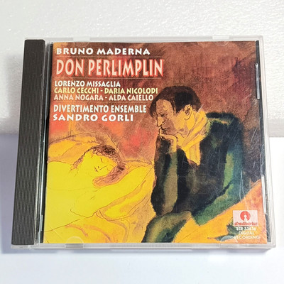Bruno Maderna Don Perlimplin CD 1997 Stadivarious Italian import tested