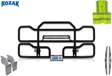 Blac Grille Guard Compatible with Mack Anthem 2018  No Fog, only Steel Bumper 