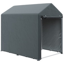 Outsunny 179 x 120cm Temporary Garden Shed, with Weather-resistant Plastic Cover
