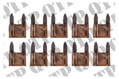 Mini Blade Fuses Light Brown