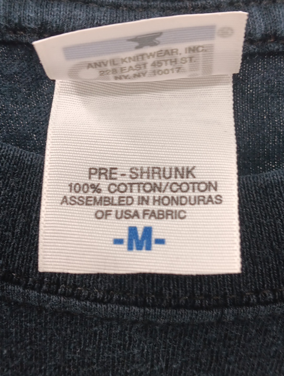 Ozzy Osbourne Ozzfest 2005 Cardinal Sin Tour Shirt Mens Medium Black Anvil tag