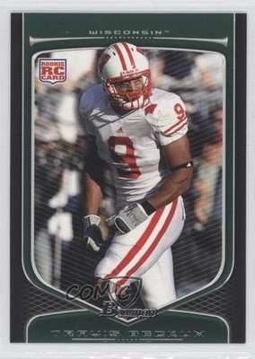 2009 Bowman Draft Picks Travis Beckum #192 0o6