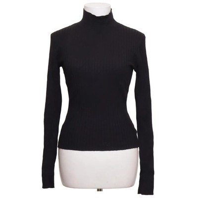 Threadbare, Rollkragenpullover, Größe: 40, Schwarz, Polyamid/Viskose #WIH
