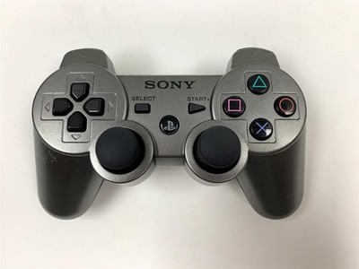 Genuine OEM Metallic Gray Sony PlayStation 3 PS3 DualShock 3 Controller SIXAXIS