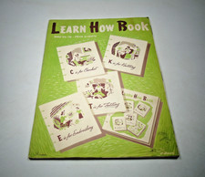 Vintage 1941 LEARN HOW BOOK NO. 170 Learn how to crochet, knit, embroider etc.