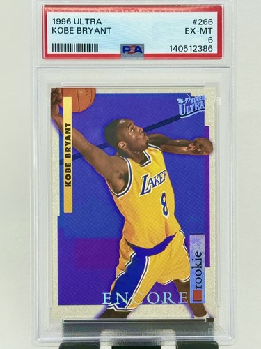 1996-97 Fleer Ultra - Encore Rookie Kobe Bryant #266 (RC) PSA