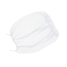 100Pcs White Mesh Sink Strainer Bag Filter Net for Home Use Sewer Protection