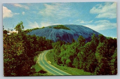 Vintage Stone Mountain GA Monolith Postcard by Colourpicture