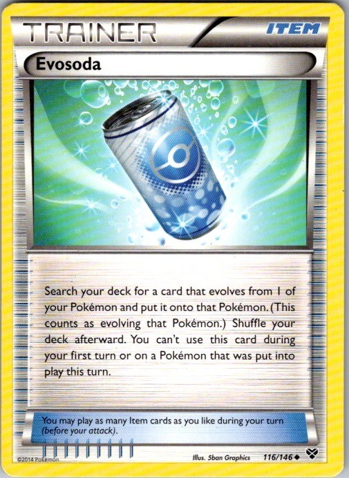 XY Base Set #116/146 Evosoda