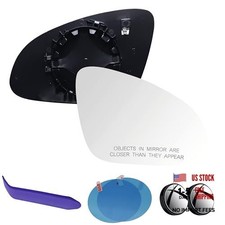 Passenger Side Mirror Glass Compatible With Buick Verano Passenger - Heated