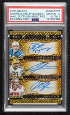 2024 Select Gold Prizm 9/10 Peyton Manning Charles Woodson PSA 10 GEM MT 14hk