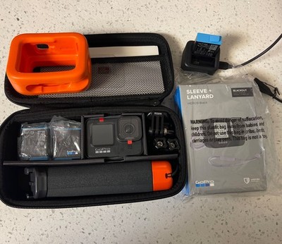 New (open box) GoPro HERO9 Black Camera water /beach Bundle Dual Charger
