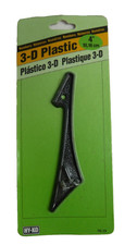 HY-KO 3-D Plastic 4  Black House Number "1"  1 - Comes w/ Screws - Brand New