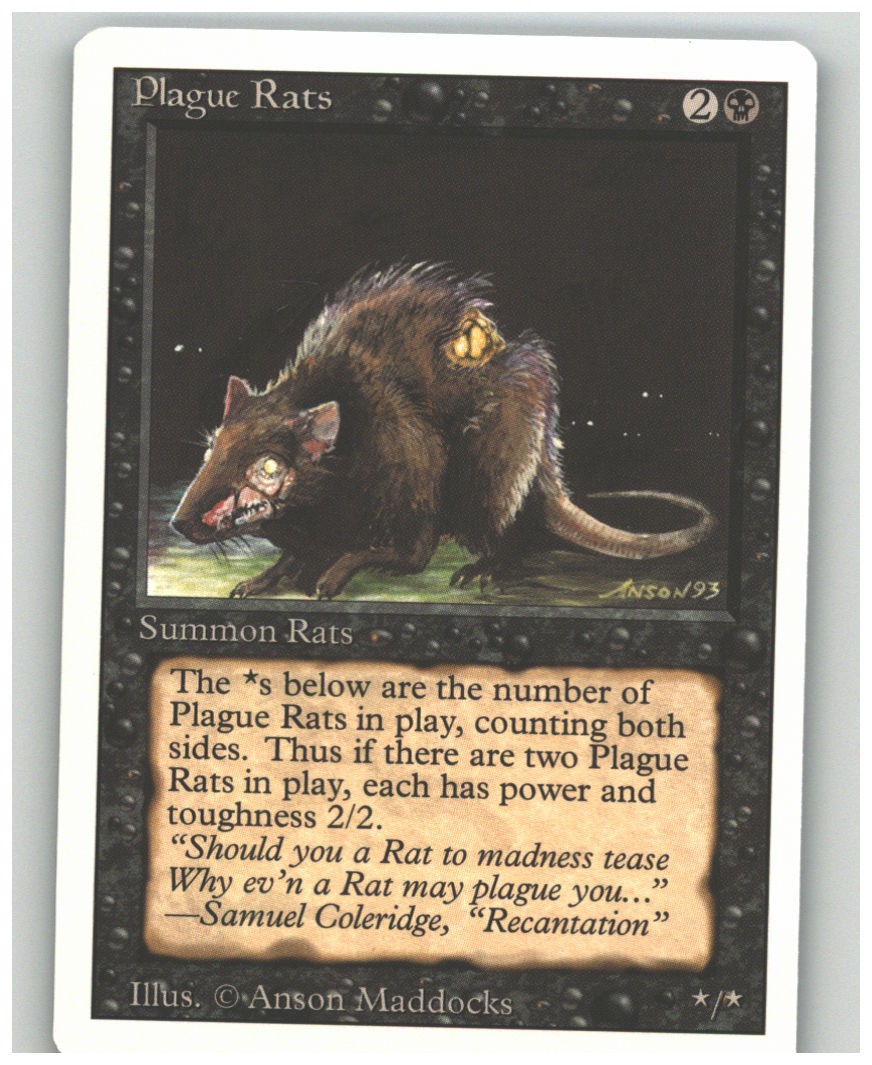 Plague Rats 122 Unlimited Edition LP Magic