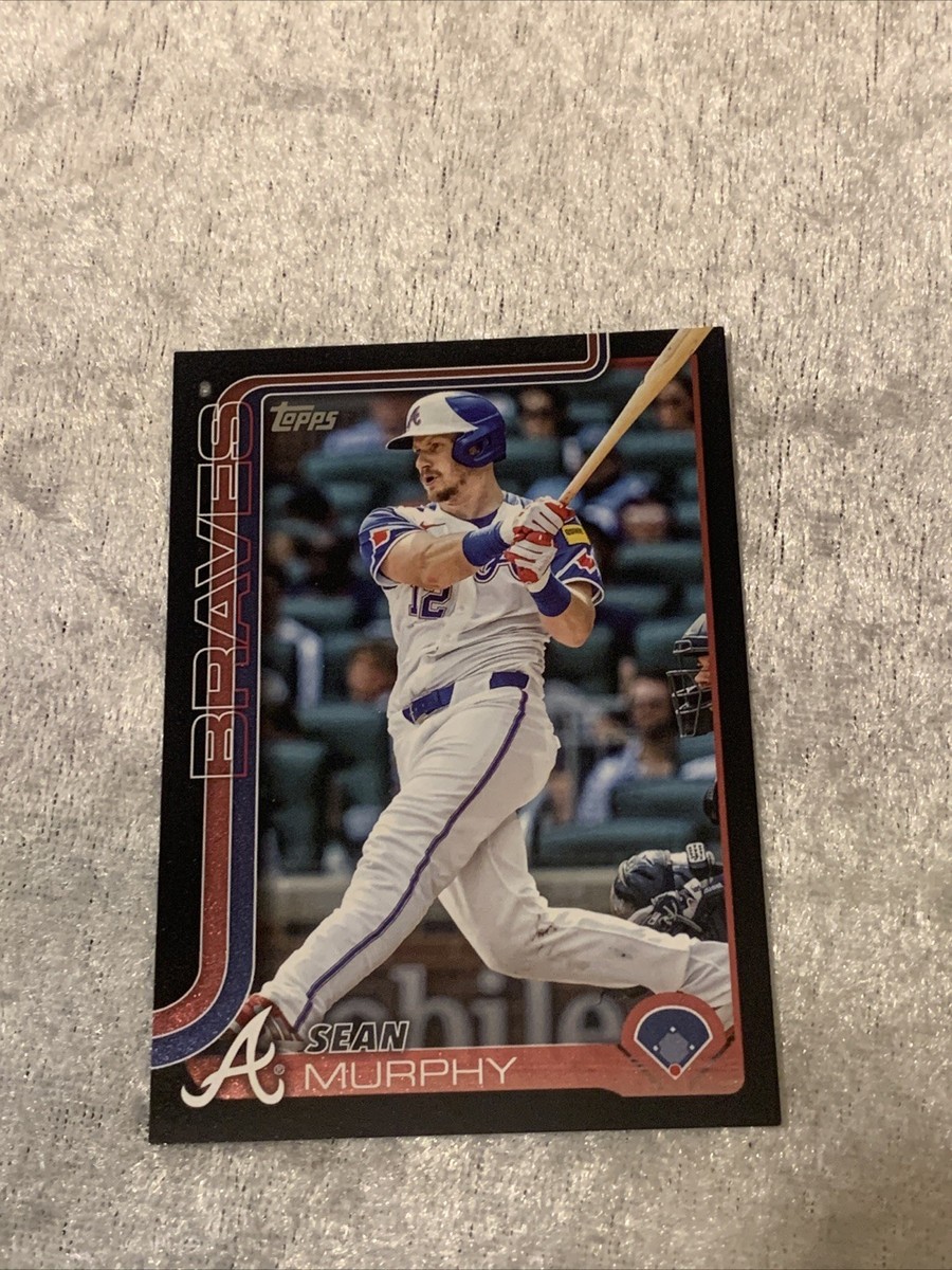 2025 Topps Series 2 Sean Murphy #642 Black Parallel SP#/74 Atlanta