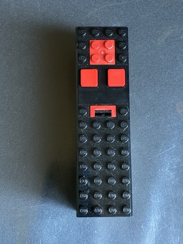 Vintage LEGO Technic 9V Battery Box With Cable Connector Batteries Not Included