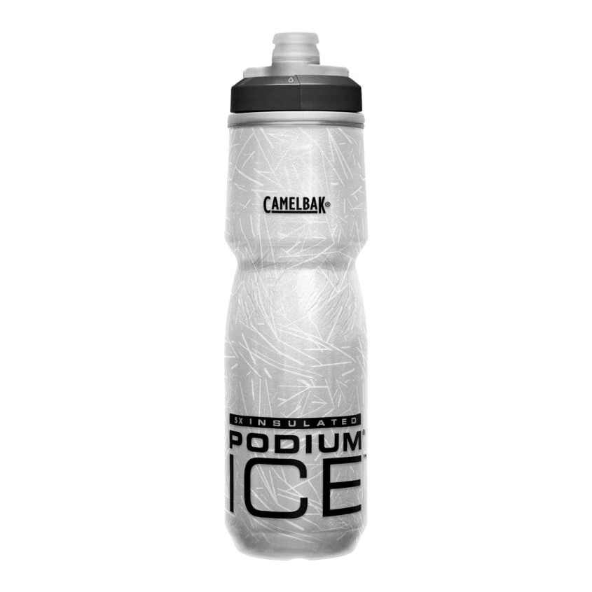 *1-Bottle* CamelBak Podium Ice Bike Insulated Squeeze 21 Oz Black 1872002062
