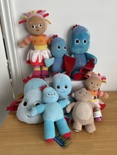 In The Night Garden Mixed Soft Toy Bundle Including Iggle Piggle Soft Backpack 