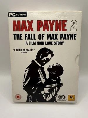 Max Payne 2: The Fall of Max Payne (PC CD). Big box complete with manual! - Image 1 of 3