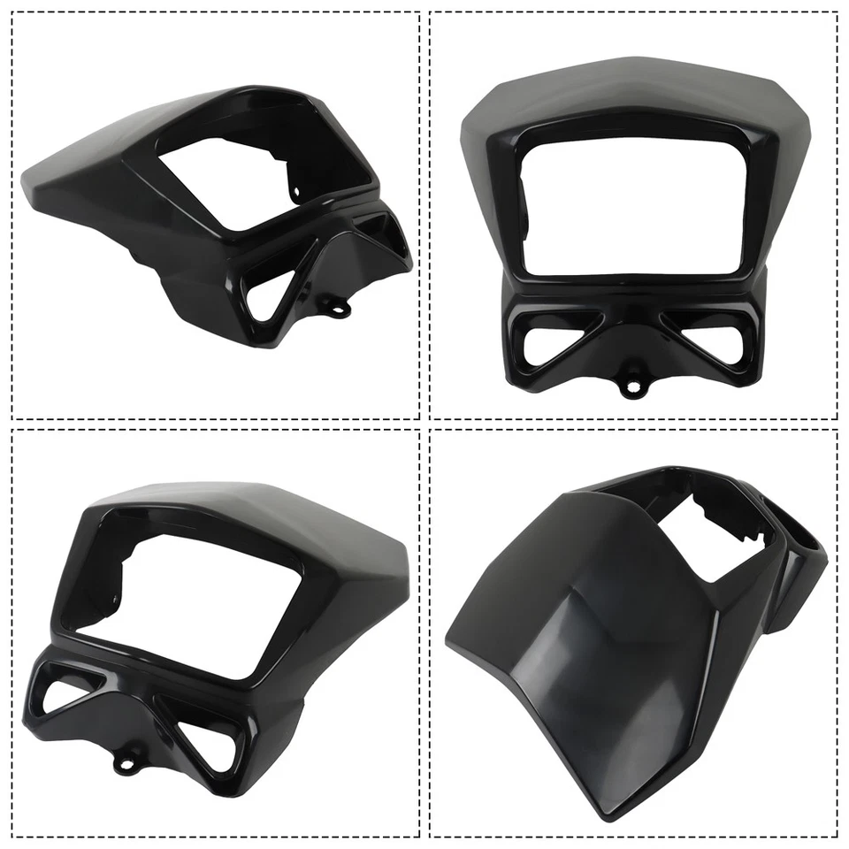 Head Cover Mask Black 51811-29F50-019 For SUZUKI DR-Z DRZ 400S SM DR 200 650 - Изображение 3 из 4