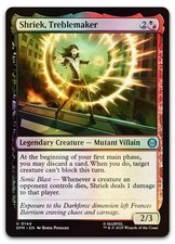 Shriek, Treblemaker #144 (Foil) (NM) Spider-Man SPM Magic MTG