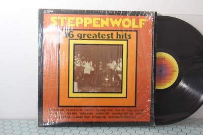 Steppenwolf   16 Greatest Hits, 1973 LP in SHRINK, Dunhill   DSX-50135 *NICE*