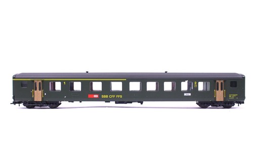 Vagón de tren rápido Roco 74570 EW II 1/2. Clase 508539-33585-3 SBB DC EP V escala H0 | Zustand: Gebraucht
