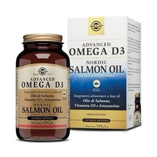 Solgar Advanced Omega D3 Nordic Salmon Oil 12...