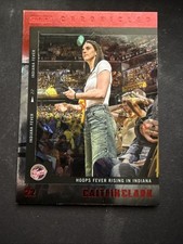 2025 Panini Caitlin Clark Chronicled - Life Style Caitlin Clark #56 Red Cracked