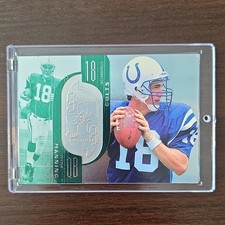 1998 Spx Finite Peyton Manning Spectrum #181 card