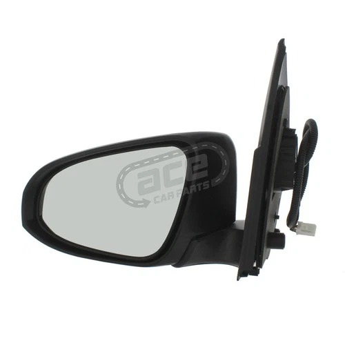 Electric Wing Door Mirror Citroen C1 2014-2022 Black Paintable Cover Left Hand