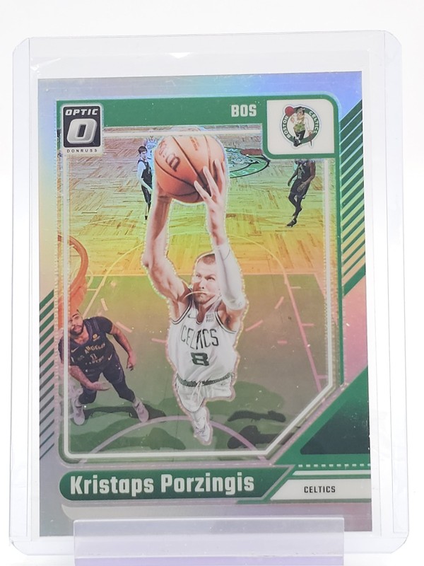 KRISTAPS PORZINGIS 2024-25 DONRUSS OPTIC HOLO PRIZM #94 CELTICS Q7262