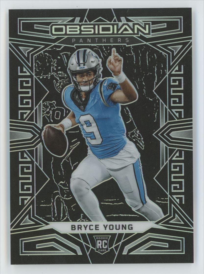 Bryce Young 2023 Panini Obsidian RC #111 Carolina Panthers