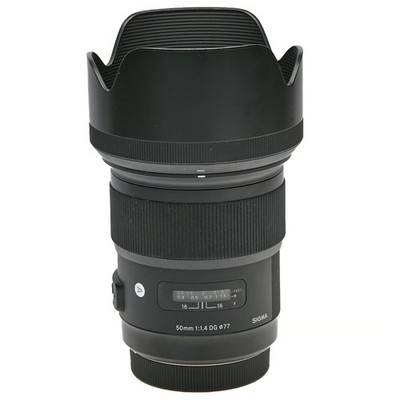 Sigma 50mm/1,4 DG HSM Art f. Canon EF-Mount (Art) gebraucht Objektiv