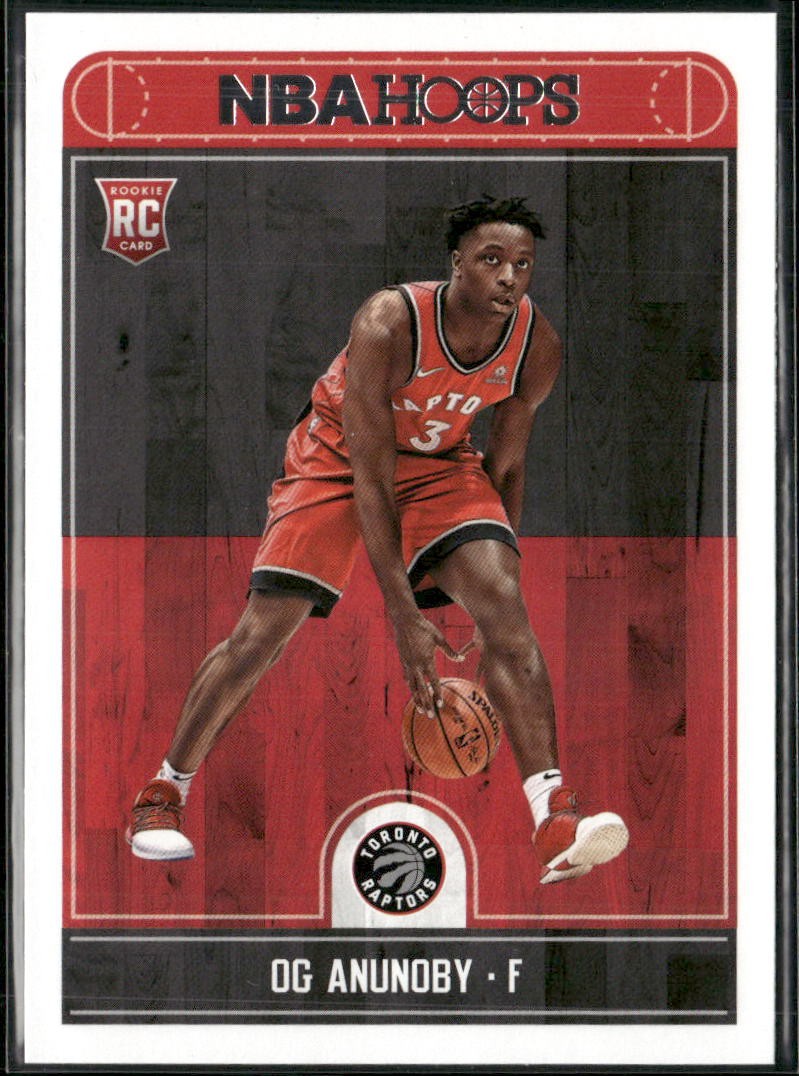 2017-18 Hoops #273 OG Anunoby RC Rookie Card Raptors