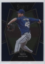 2022 Panini Select Premier Level Retail Blue Prizm Jacob deGrom #162 y5m