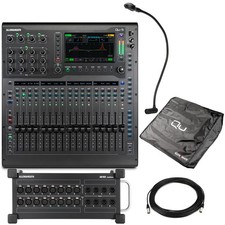 Allen Heath Qu-5 38-channel Digital Mixer with 16x8 Digital Stage Box Bundle
