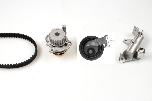 Wasserpumpe Zahnriemensatz FüR Audi A3 8L TT 8N Roadster Skoda 1.8 96-10-image
