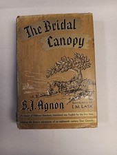 The Bridal Canopy by S.J. Agnon / 1937 1st Edition Hardcover Vintage / I.M. Lask The Bridal Canopy by S.J. Agnon / 1937 1st Edition Hardcover Vintage / I.M. Lask