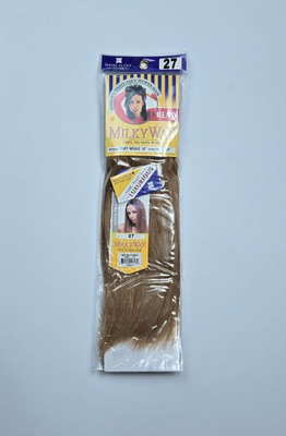 #ad Milky Way 100% Human Hair Yaky Weave 10quot; #27 $27.99